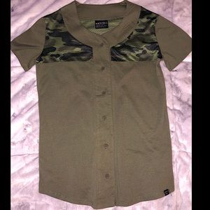 Ninth Hall Button Up Tshirt